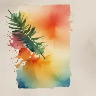watercolor phone background