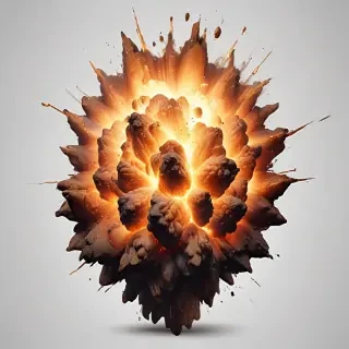 explosion transparent png