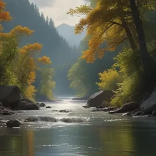 background river