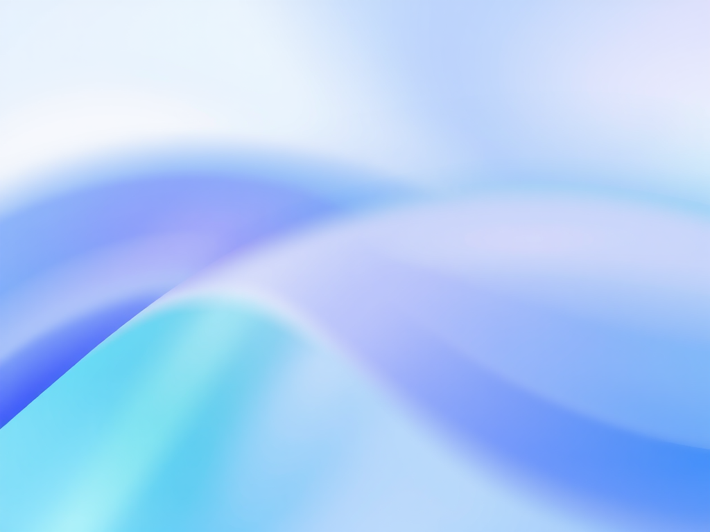 Create a soft gradient abstract background with curved lines blending blue, green, and purple colors, using a Canon EOS R5 with an aperture of f/2.8, ISO 100, shutter speed of 1/60 sec, and a wide-angle lens to capture a smooth, flowing motion effect.