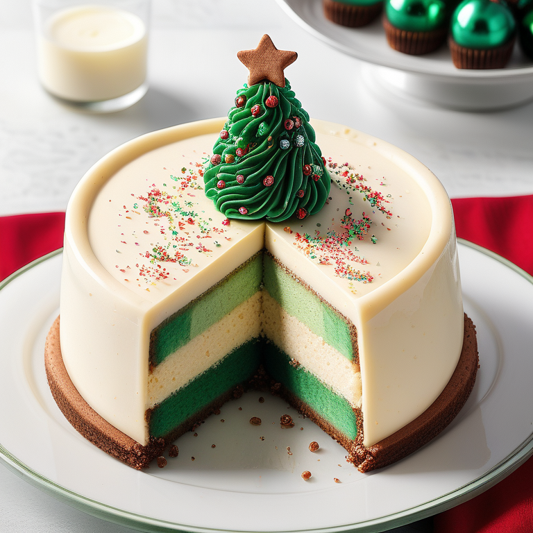 christmas tree cake cheesecake recipe