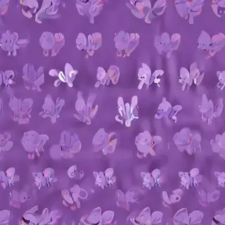 purple wallpaper cute
