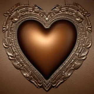 brown heart