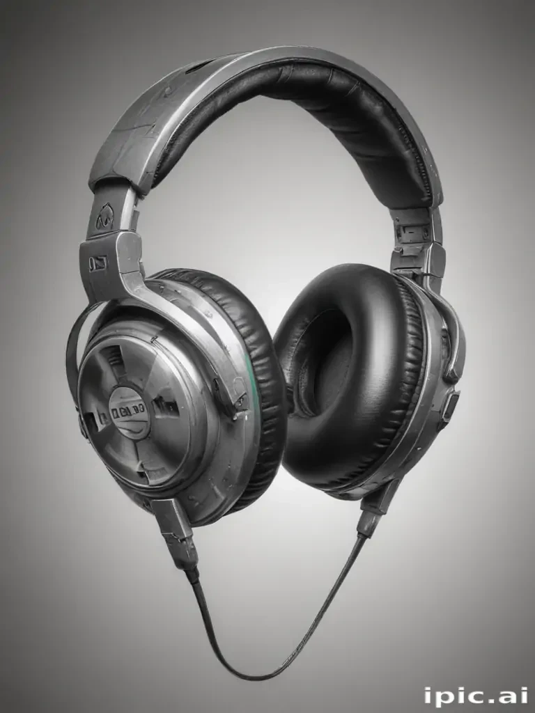 headphones drawing