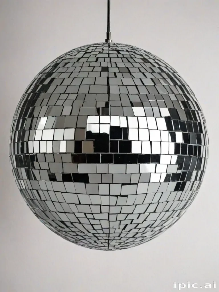 transparent background disco ball png