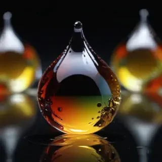 water drop transparent