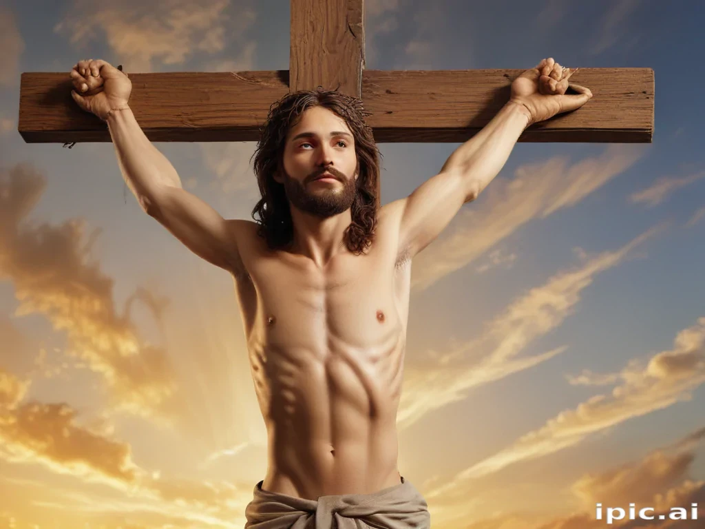 jesus christ on the cross pictures