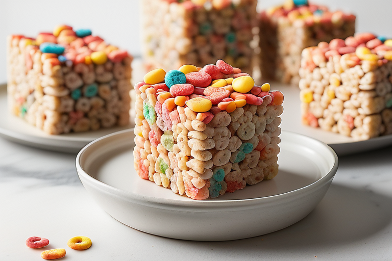 fruity pebbles rice crispy treats