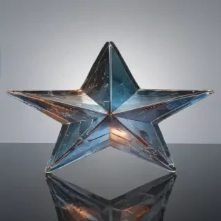 transparent star