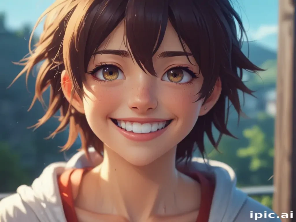 anime smile gif