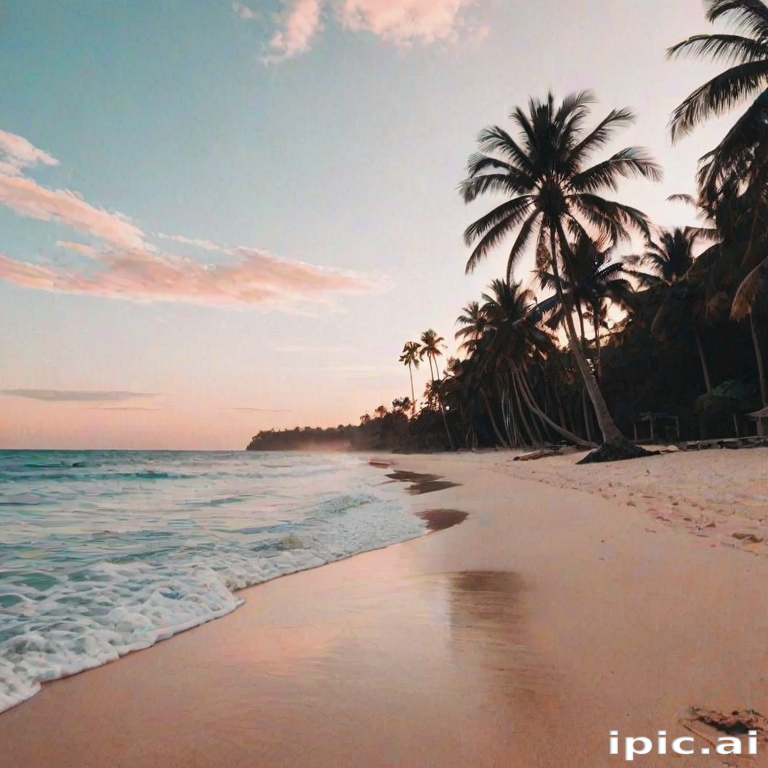 aesthetic beach background