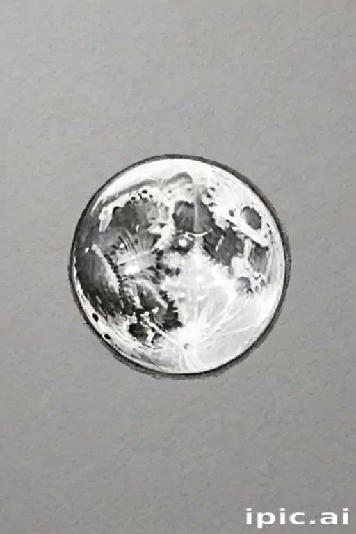 moon sketch