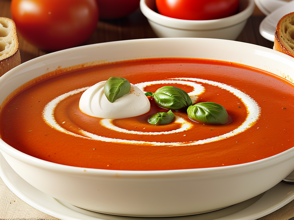 recipe la madeleine tomato basil soup