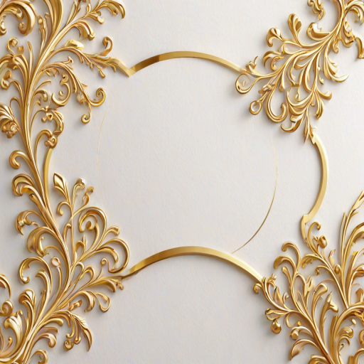 elegant white and gold background
