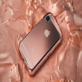 rose gold iphone background