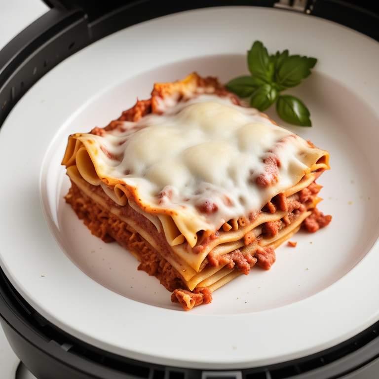 frozen lasagna in air fryer