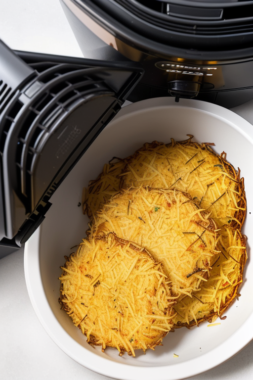 air fryer frozen hash browns shredded