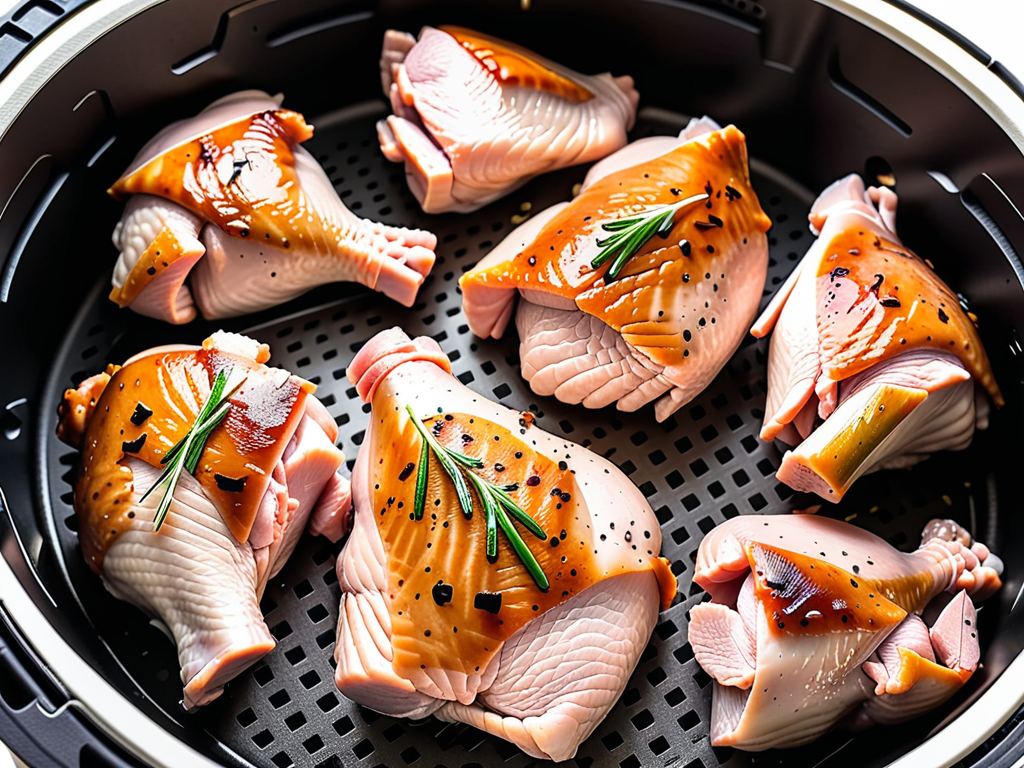 frozen boneless skinless chicken thighs in air fryer