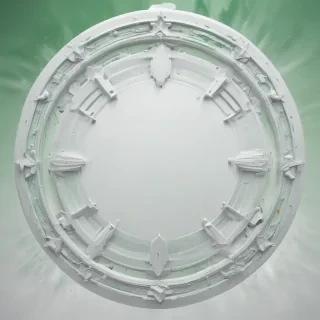white and green background
