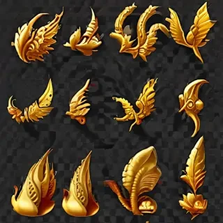 golden png