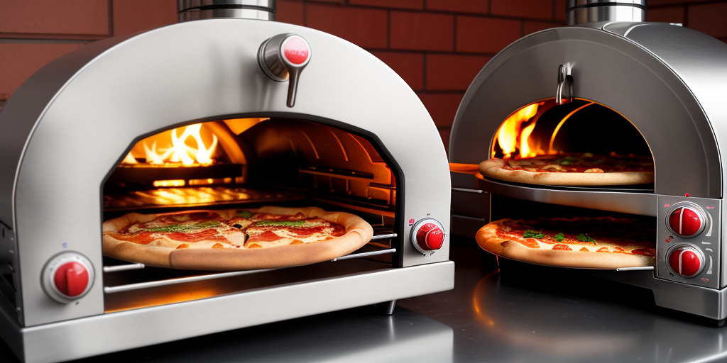 how hot are pizza ovens
