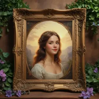 background with frame