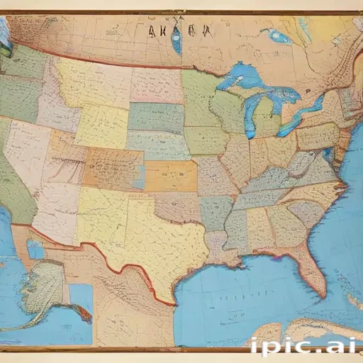 mapa usa