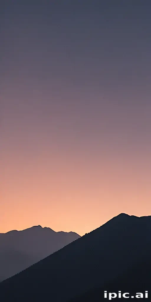 mountain silhouette