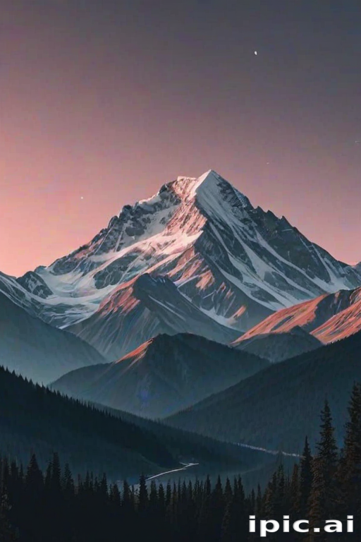 aesthetic mountain wallpaper