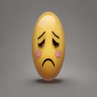 sad emoji transparent