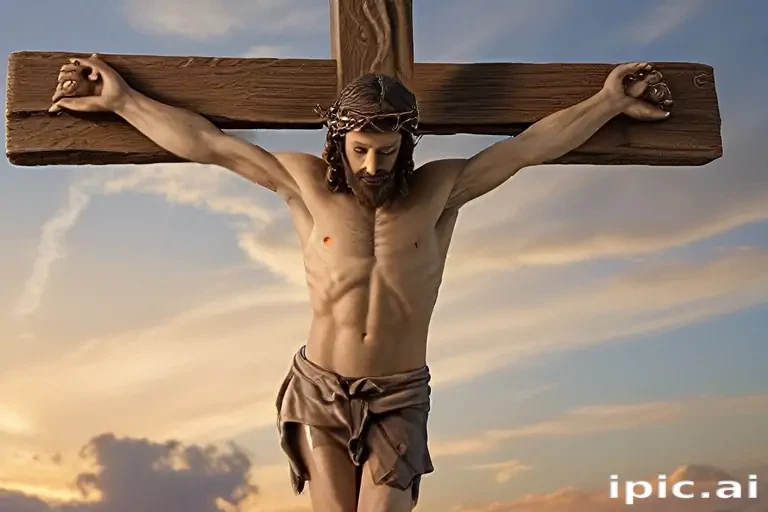 jesus on the cross picture