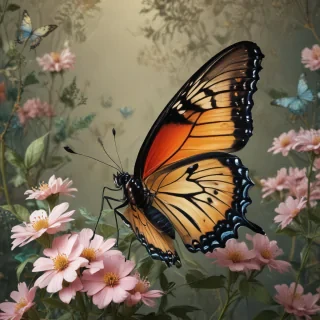 aesthetic wallpaper butterfly