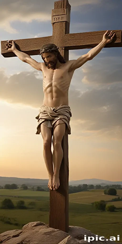 pics of jesus on the cross
