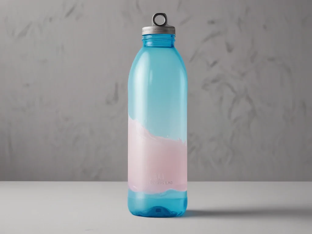 water bottle mockup