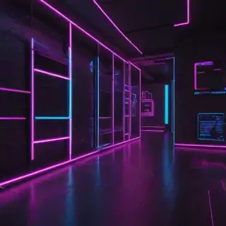aesthetic neon wallpapers