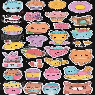 free digital stickers png