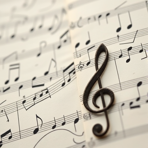 notes music background