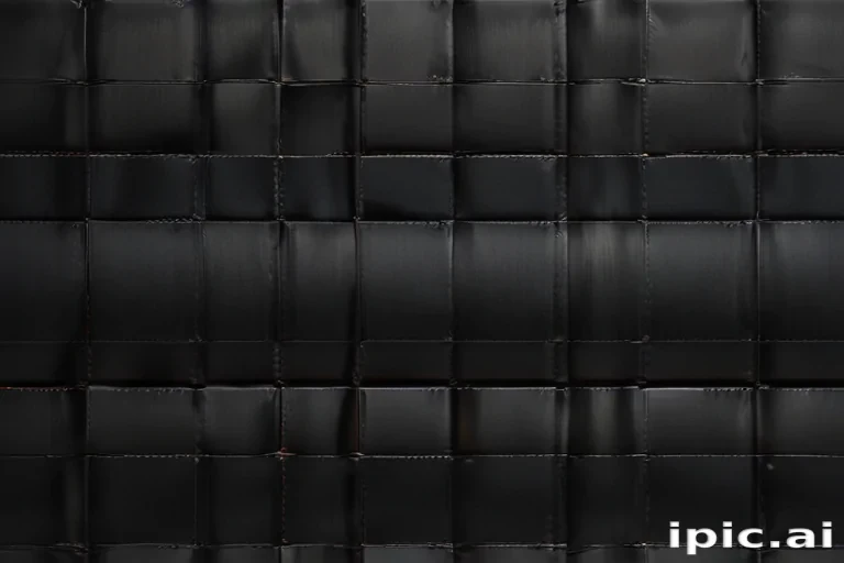 black checkered background