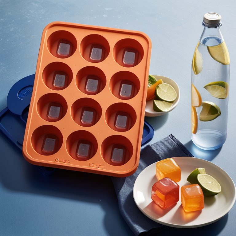 water bottle ice cube tray