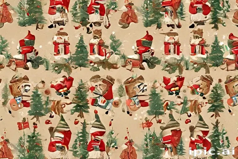 printable vintage christmas images
