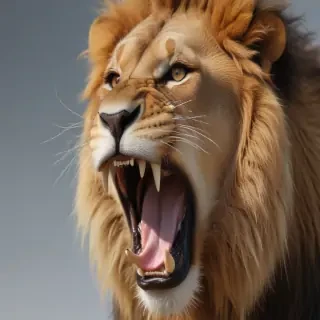 lion roar png