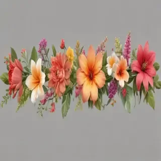 border flower png