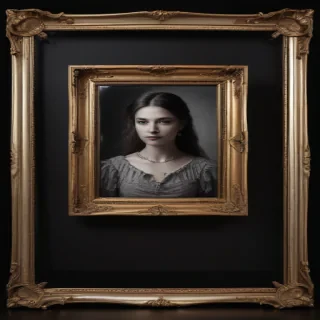 transparent photo frame