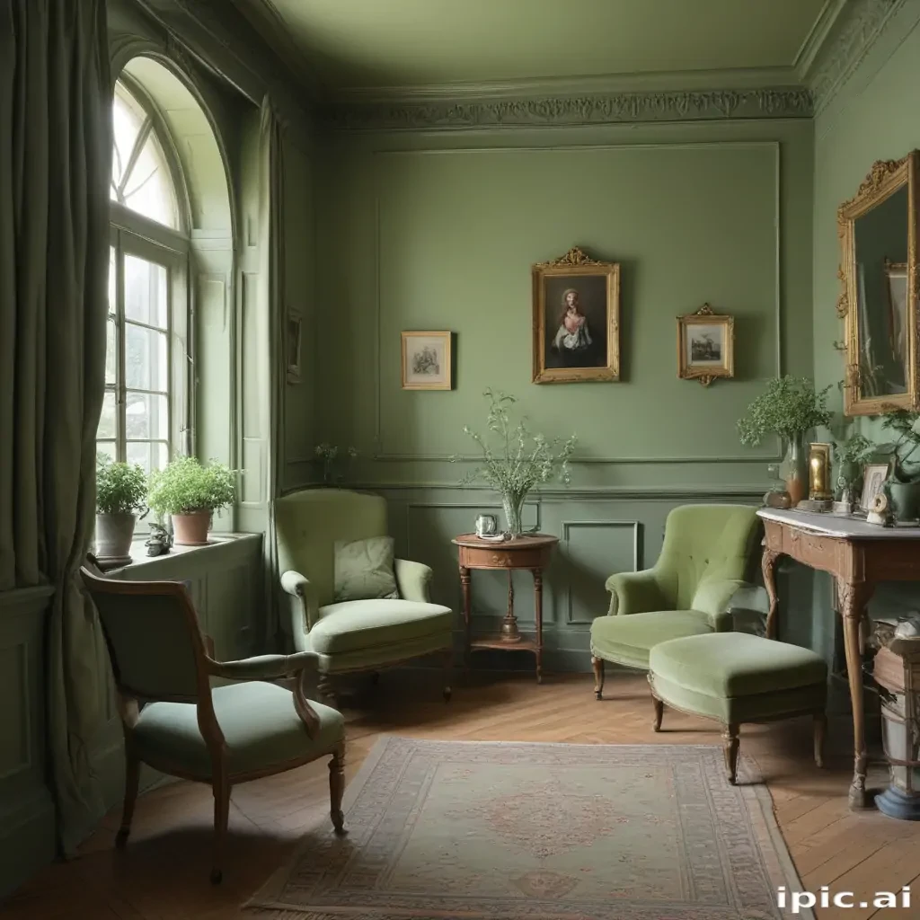 aesthetic sage green