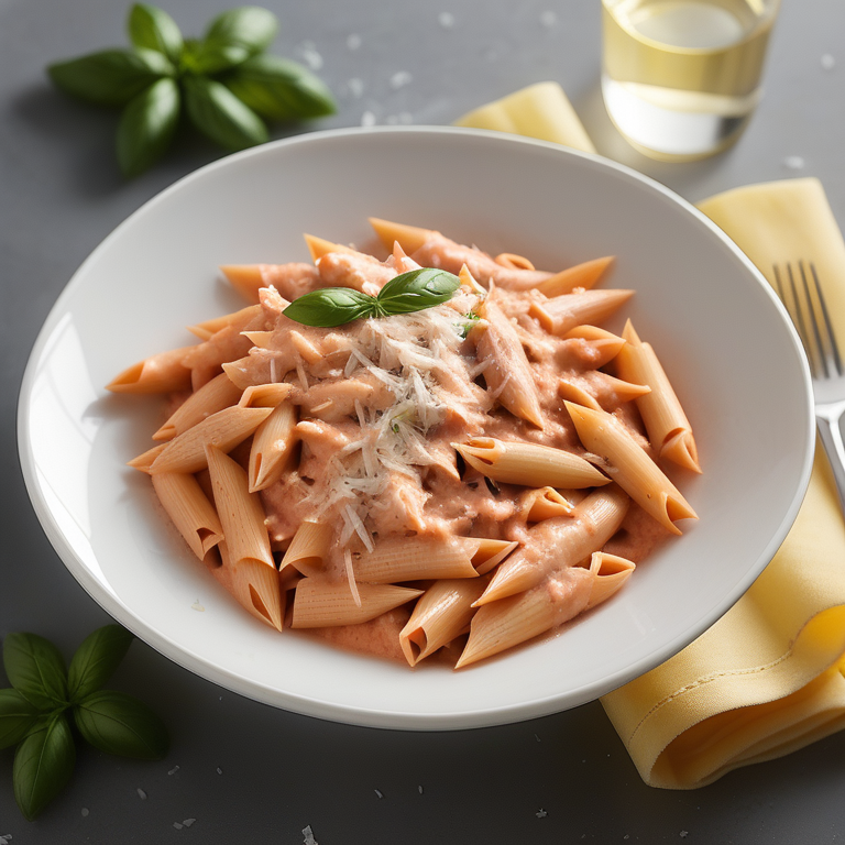 penne alla vodka with chicken recipe