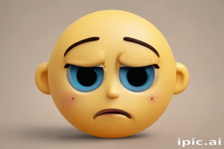 sad face emoji png