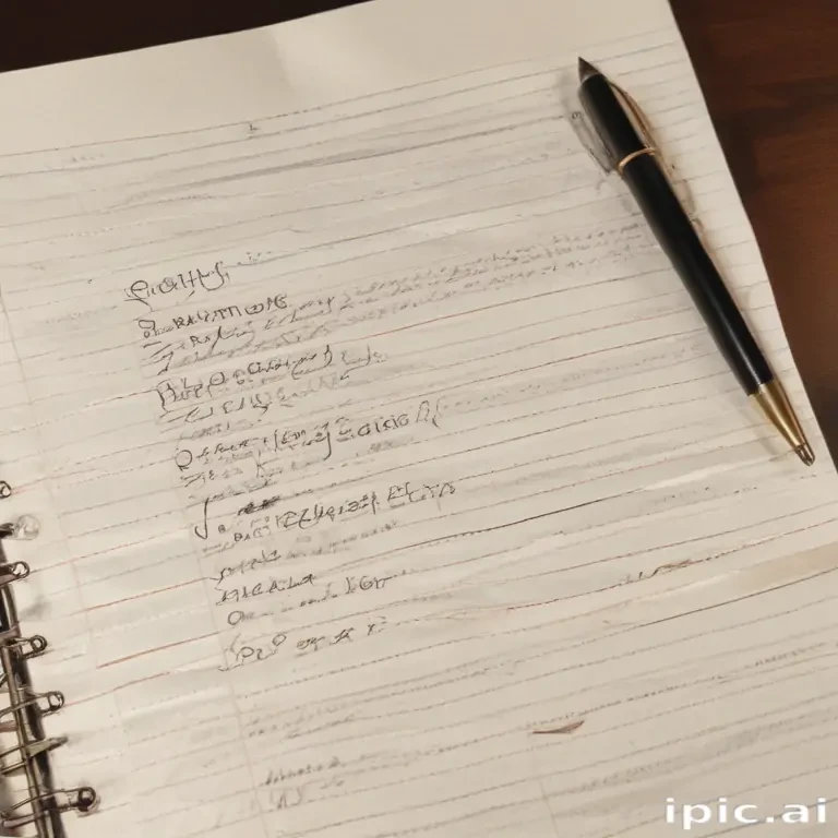 notebook paper image