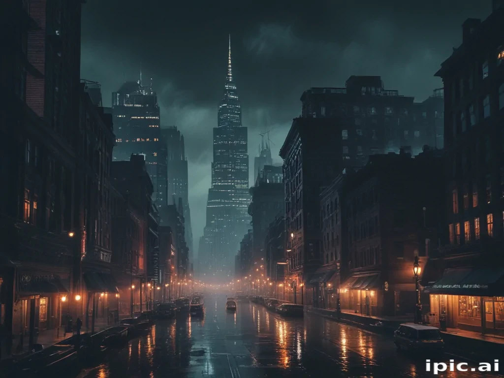 dark city aesthetic