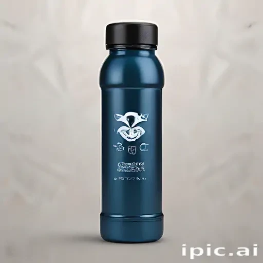 water bottle mockup