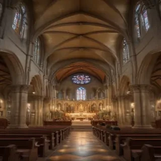 church drawing
